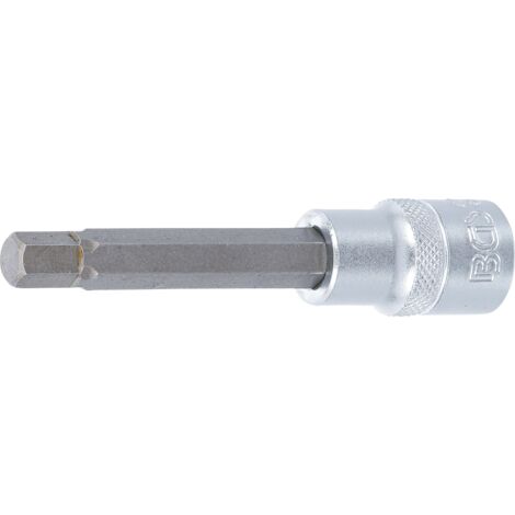 BGS BIT DOUILLE, 1/2, INTÉRIEUR 6 PANS, LONGUEUR 100 MM, 9 MM, 1 PIÈCE, 4268
