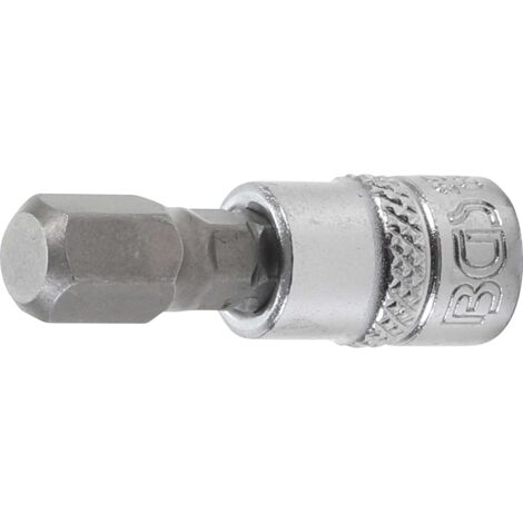 BGS Bit-Einsatz 6,3 (1/4) Innen-6-kant 8 mm - 2502