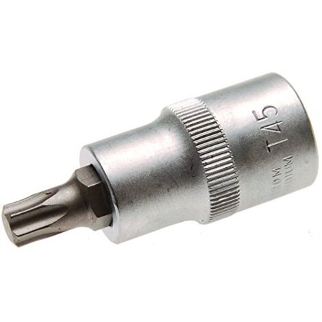 BGS Bit-Einsatz Antrieb Innenvierkant 12,5 mm (1/2") T-Profil (für Torx) T45 - 4373