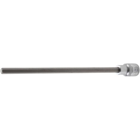 BGS Bit-Einsatz Länge 240 mm Antrieb Innenvierkant 12,5 mm (1/2&quot) Innensechskant 8 mm - 4218