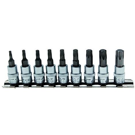 Jeu De 3 Adaptateurs Pour Visseuse BGS – Carré Mâle 6,3mm, 10mm Et 12,5mm, Acier Chrome-vanadium