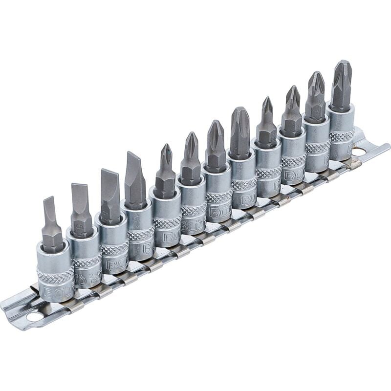 Bgs Technic - bgs bit-insert-assortiment d'embouts, fente, ph, pz, 6, 3-1 2163/4 ''