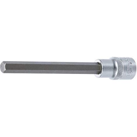 BGS Bit inserto 12,5 mm, interno esagonale, 10 x 140 mm, 1 pezzi, 5184 H10