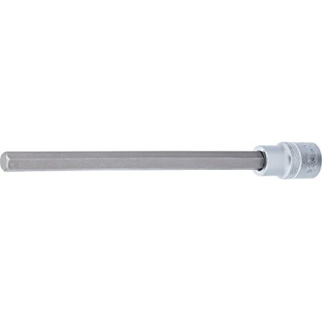 BGS Bit inserto, esagono incassato, 10 x 200 mm, 1/2 ", 1 pezzi, 4279