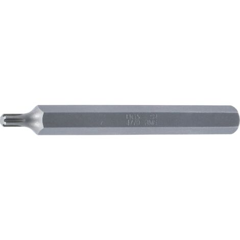 BGS Bit Länge 100 mm Antrieb Außensechskant 10 mm (3/8") Keil-Profil (für RIBE) M5 - 4770