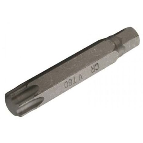 BGS Bit Länge 75 mm Antrieb Außensechskant 10 mm T-Profil (für Torx) T60 - 4576