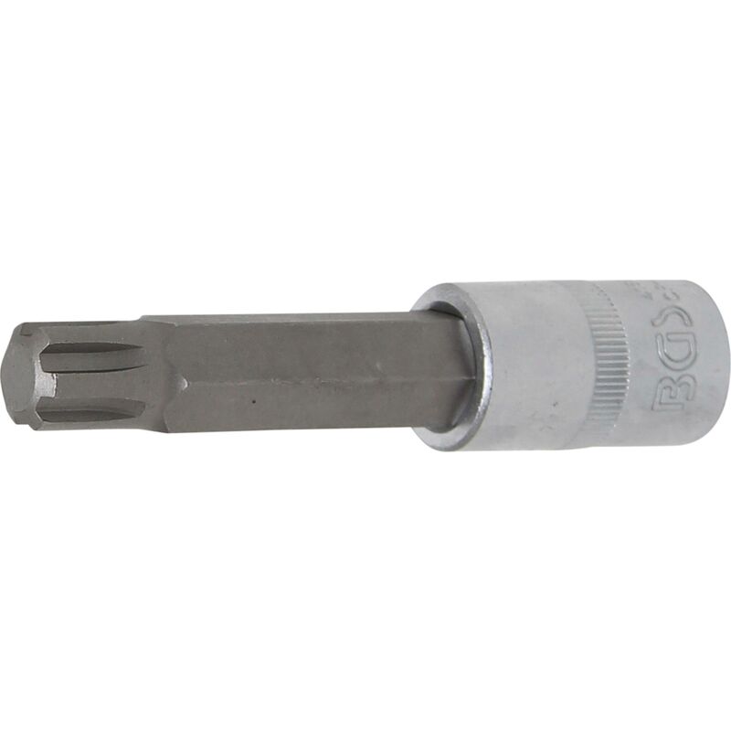 Chiave a bussola lunghezza 100 mm 12,5 mm (1/2') profilo a cuneo (per ribe) M14
