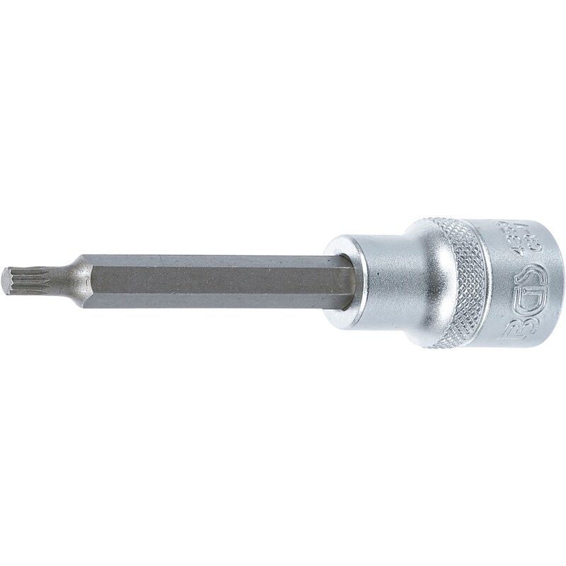 Chiave a bussola lunghezza 100 mm 12,5 mm (1/2') poligonale interno (per xzn) M5