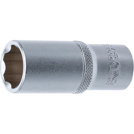 Bgs - Chiave A Bussola-Inserti 10 (3/8), Super Lock, Protondamente, 18 Mm