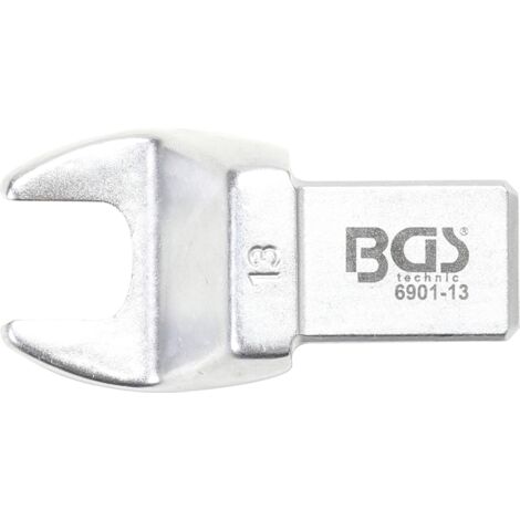 BGS Clé à fourche 13 mm, empreinte 14 x 18 - 6901-13