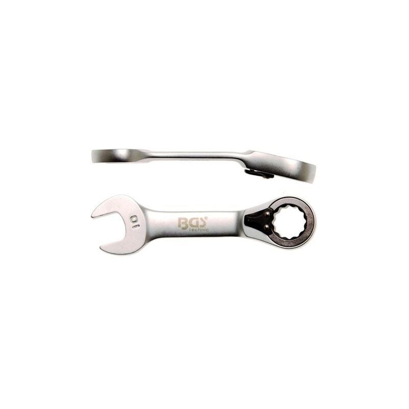 Bgs Technic - bgs clé mixte à cliquet, courte, 10 mm, 1 pièce, 30710