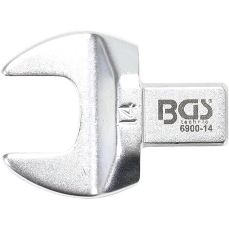 BGS Clé plate 14 mm Empreinte 9 x 12 mm