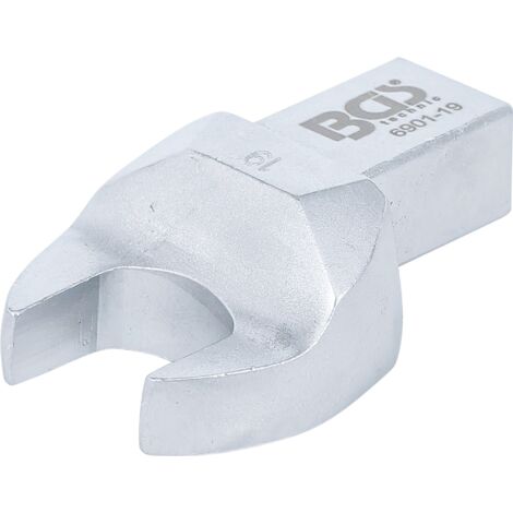 BGS Clé plate 19 mm Empreinte 14 x 18 mm