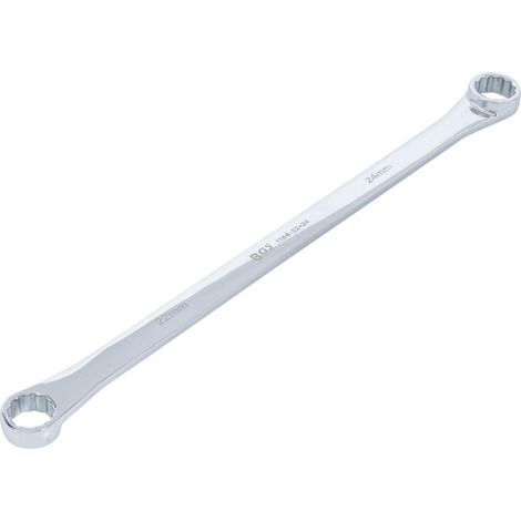 BGS Clé polygonale extra longue SW 22 x 24 mm - 1186-22x24