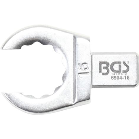 Bgs Clé précise 9 x 12 mm ouverture 16 mm acier