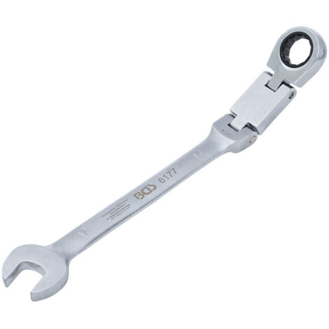 BGS Clés mixtes à cliquet à double articulation pliable 17 mm