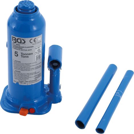 BGS Cric hydraulique pour bouteilles 5 t