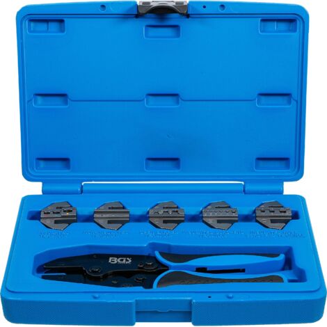 BGS Crimpzangen-Satz mit 5 Paar Backen - 1410