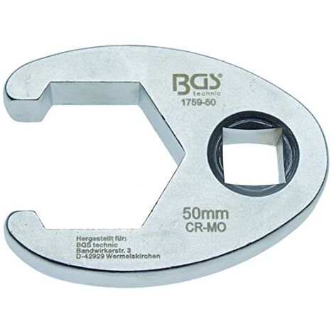 BGS CROWS FOOT SPANNER 20MM 3/4-INCH, 50MM, 1759-50 BY BGS