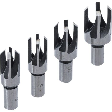 BGS Diy 6838 - Set di punte per trapano, 4 pezzi, 6-8-10-13 mm