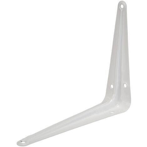 BGS Diy 80833 - Consolle per scaffali, 125 x 150 mm, colore: Bianco
