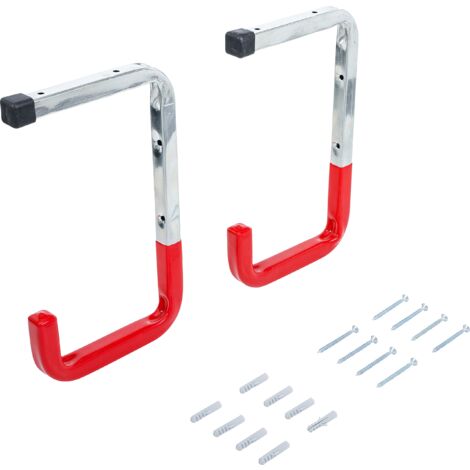 BGS Diy 88312  Set di ganci a parete e plafoniere  2 pezzi