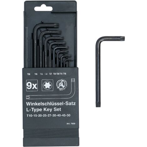 Juego De Llaves Torx Acodadas 458-9-h 9 pz Irimo