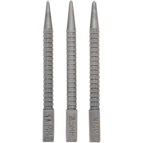 80-100 mm Satz aus Vergüteter Stahl Silverline PC13 Körner 5-tlg 