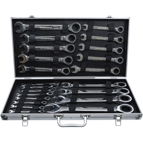 BGS Do it yourself Ratschenring-Maulschlüssel-Satz SW 6 - 32 mm 22-tlg.