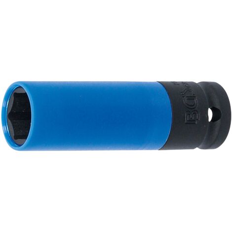BGS Douille à choc avec protection ultra mince 12,5 mm (1/2") 17 mm