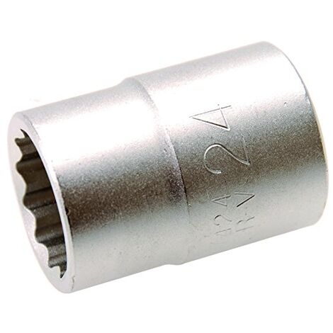 BGS Douille à douze pans entraînement carré intérieur 20 mm (3/4") SW 24 mm - 7424