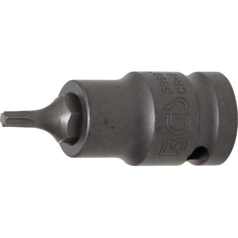 BGS Douille à embouts à choc 12,5 mm (1/2") profil T (pour TX) T20, 5369