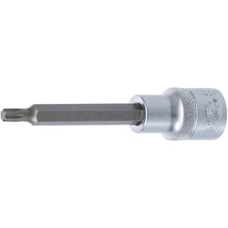 BGS Douille à embouts longueur 100 mm 12,5 mm (1/2") profil T (pour TX) T30