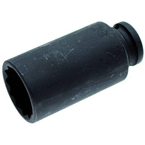BGS Douille de force entraînement dodécagonal carré intérieur 12,5 mm (1/2") SW 30 mm - 5337