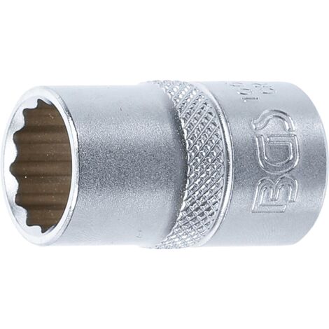 BGS Douille pour clé, douze pans 12,5 mm (1/2") 15 mm
