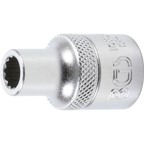 BGS Douille pour clé, douze pans 12,5 mm (1/2") 8 mm