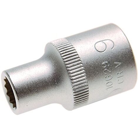 BGS Douille pour clé, douze pans 12,5 mm (1/2") 9 mm