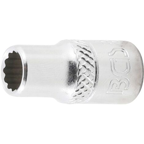 BGS Douille pour clé, douze pans 6,3 mm (1/4") 1/4"