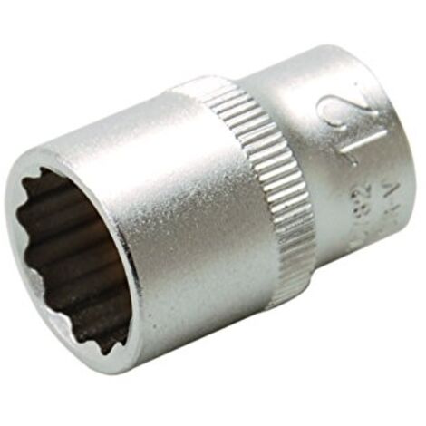 BGS Douille pour clé, douze pans 6,3 mm (1/4") 12 mm
