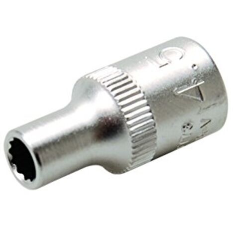 BGS Douille pour clé, douze pans 6,3 mm (1/4") 4,5 mm