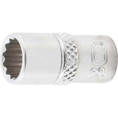 BGS Douille pour clé, douze pans 6,3 mm (1/4") 5/16"