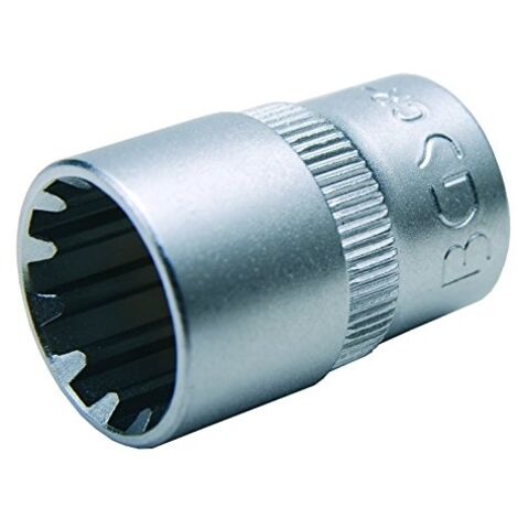 BGS Douille pour clé, Gear Lock 6,3 mm (1/4") 11 mm