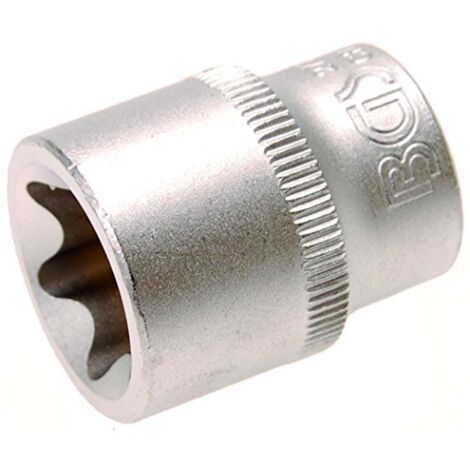 BGS Douille pour clé, profil E 10 mm (3/8") E20
