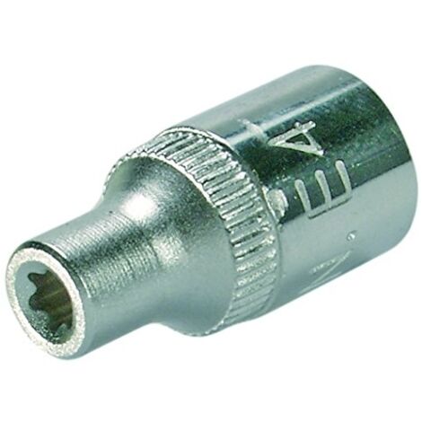 BGS Douille pour clé, profil E 6,3 mm (1/4") E4