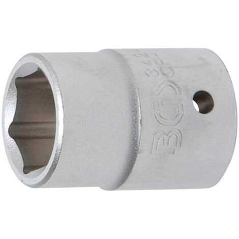 BGS Douille pour clé, six pans 20 mm (3/4") 24 mm