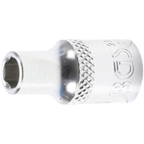BGS Douille pour clé, six pans 6,3 mm (1/4") 5 mm
