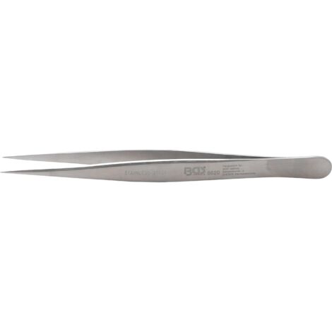 BGS Edelstahl-Spitzpinzette gerade 125 mm - 8620