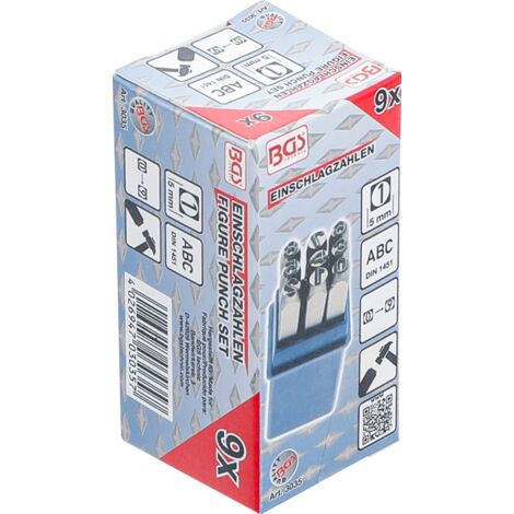BGS EINSCHLAG CHIFFRES, 5 MM, 3035