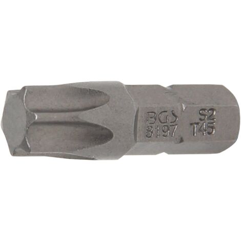 BGS Embout 6,3 mm (1/4") profil T (pour TX) T45