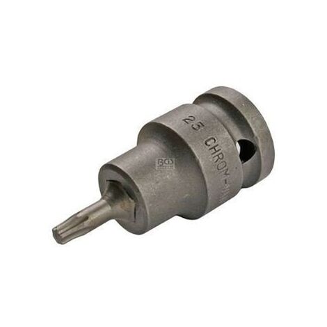 BGS Embout de force entraînement carré intérieur 12,5 mm (1/2") profil T (pour Torx) T25 - 5370